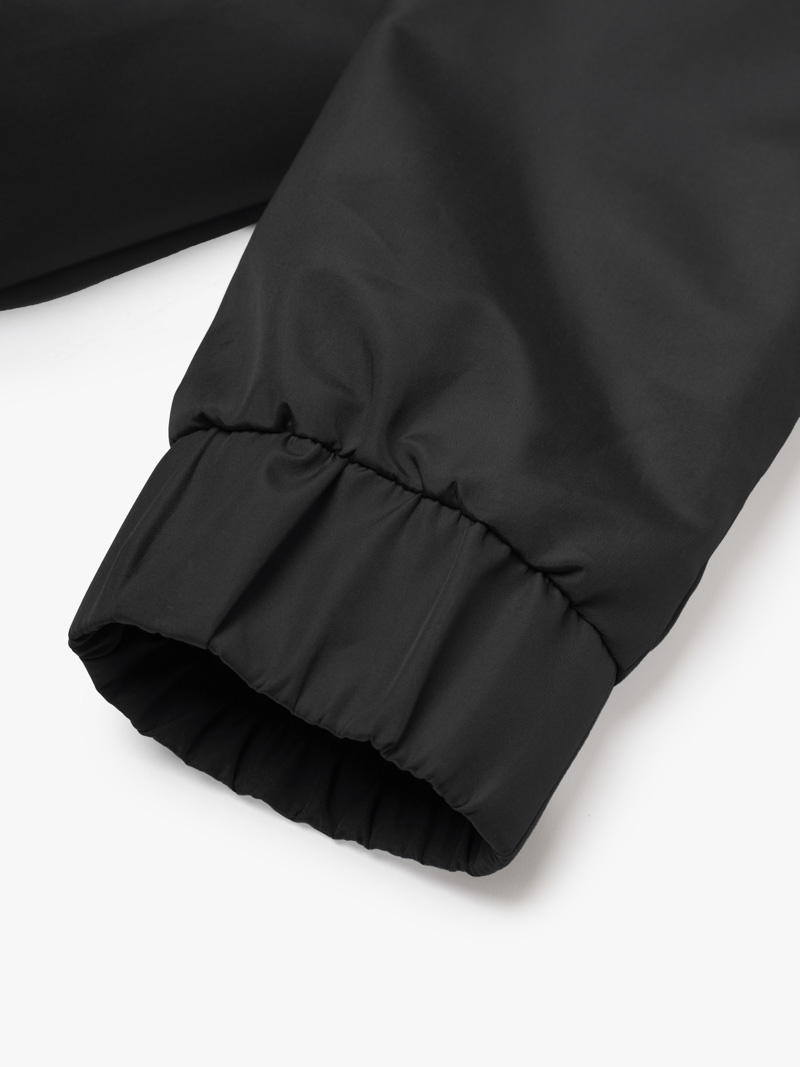 Áo Khoác Dù Ép Trơn Form Regular AK078 Màu Đen