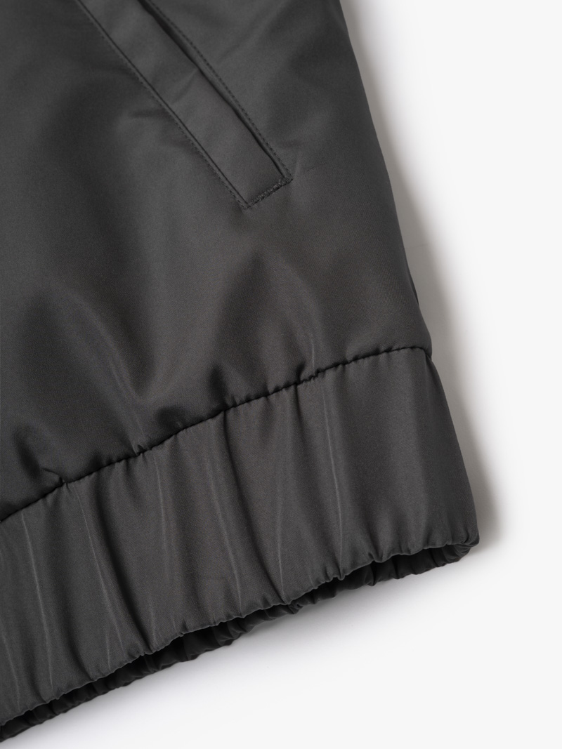 Áo Khoác Dù Ép Trơn Form Regular AK078 Màu Xám Đậm