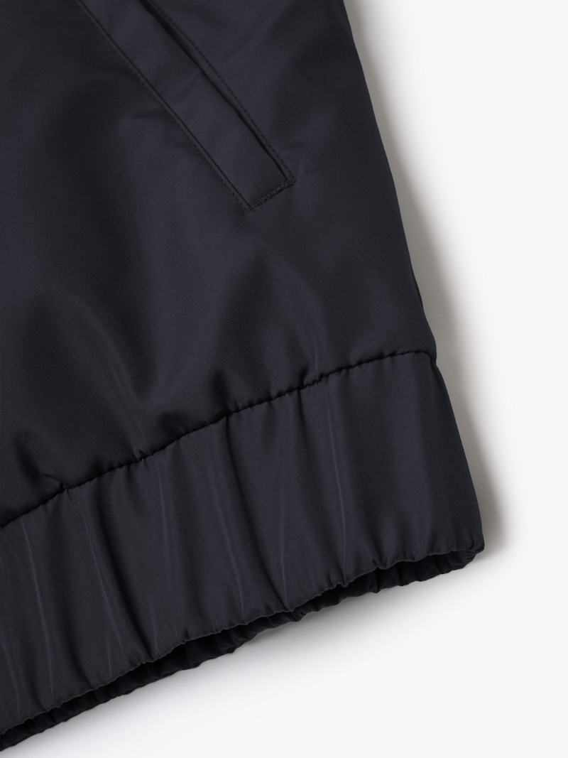 Áo Khoác Dù Ép Trơn Form Regular AK078 Màu Xanh Đen