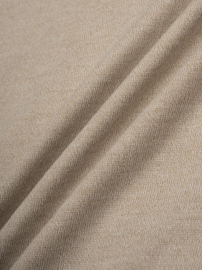 Áo Len Cổ Lọ Thêu 4M Ở Cổ Form Regular AL015 Màu Be