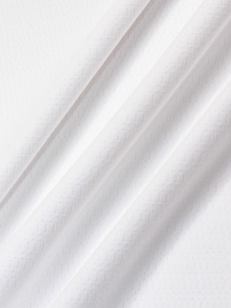 Áo Polo Thể Thao In Logo 4M Tròn Form Regular PO171 Màu Trắng