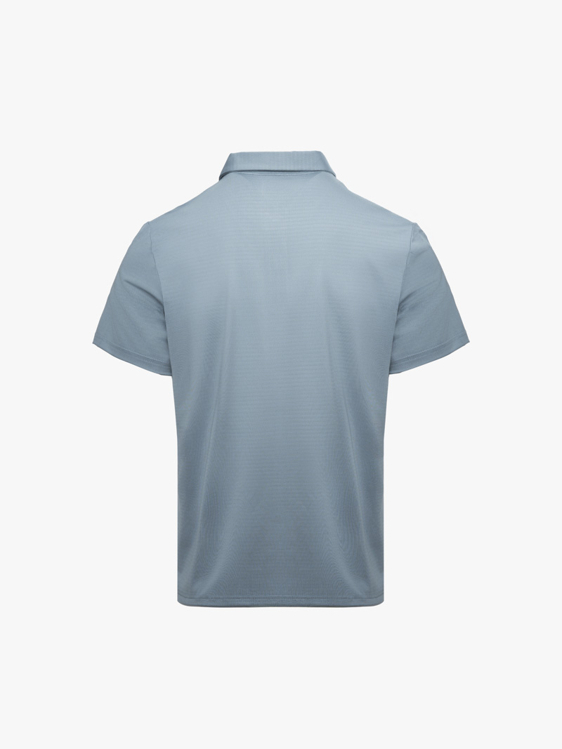 Áo Polo Thể Thao In Logo 4M Tròn Form Regular PO171 Màu Xám