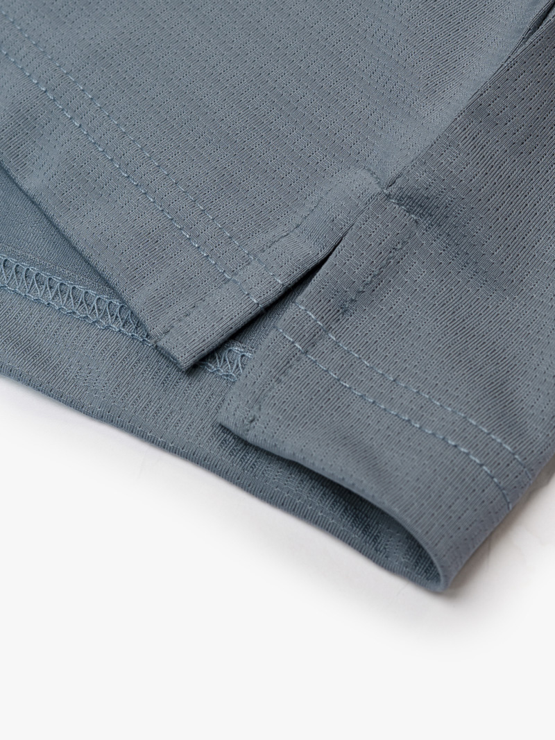 Áo Polo Thể Thao In Logo 4M Tròn Form Regular PO171 Màu Xám