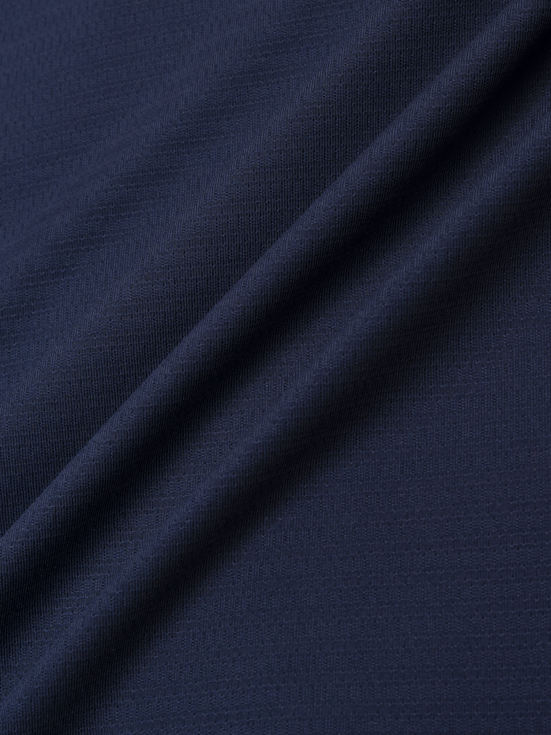 Áo Polo Thể Thao In Logo 4M Tròn Form Regular PO171 Màu Xanh Đen