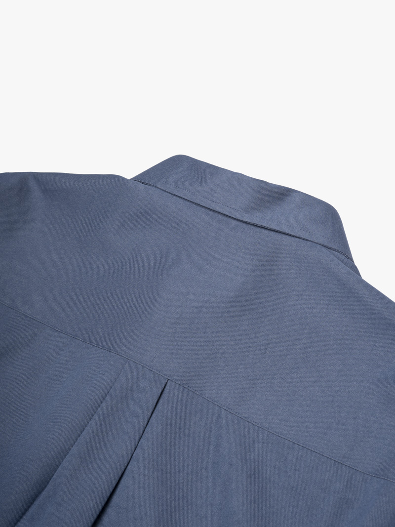 Áo Sơ Mi Denim Thêu Just Breath Form Regular SM196 Màu Xanh Biển Nhạt