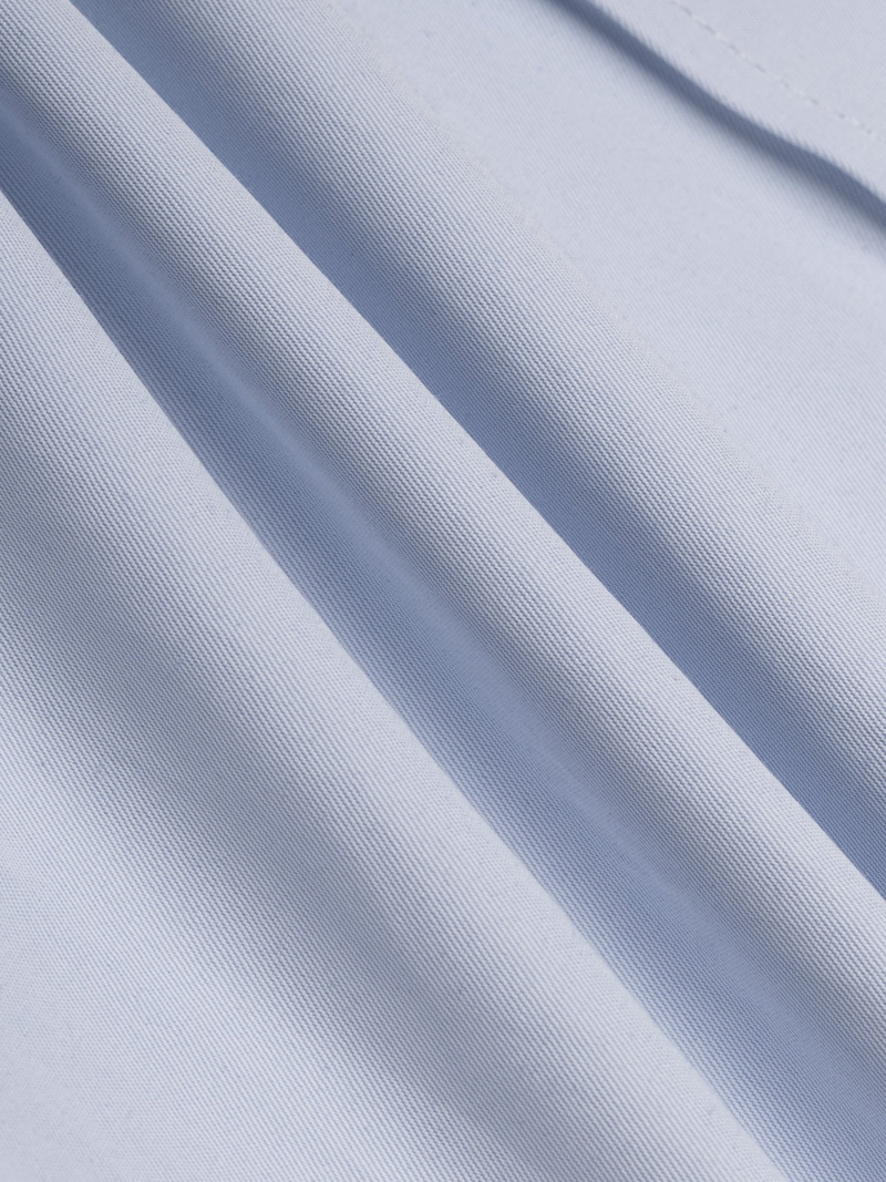 Áo Sơ Mi Tay Ngắn Thêu Logo M Form Regular SM197 Màu Xanh Biển