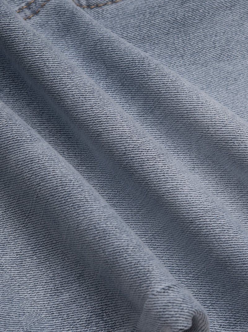 Quần Jean Xanh Thêu Logo 4M Form Slim QJ118