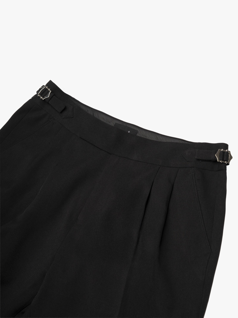 Quần Tây Sidetab 2 Bên Form Regular QT070 Màu Đen