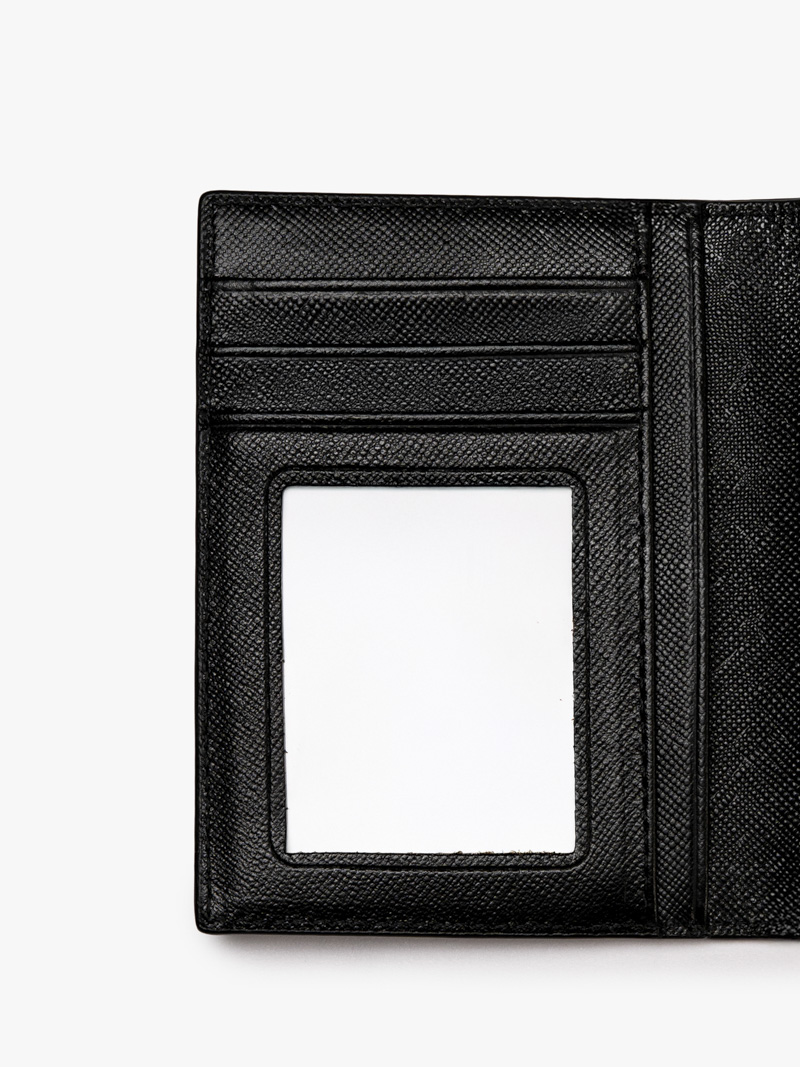 VÍ DA SAFFIANO MINI DÁNG ĐỨNG BV058