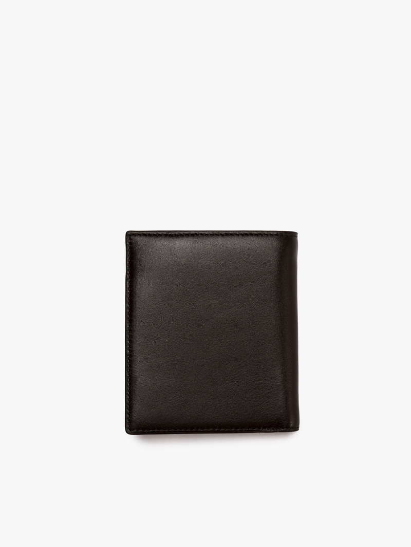 VÍ DA NAPPA KHÓA KÉO DÁNG ĐỨNG BV055 Màu Nâu