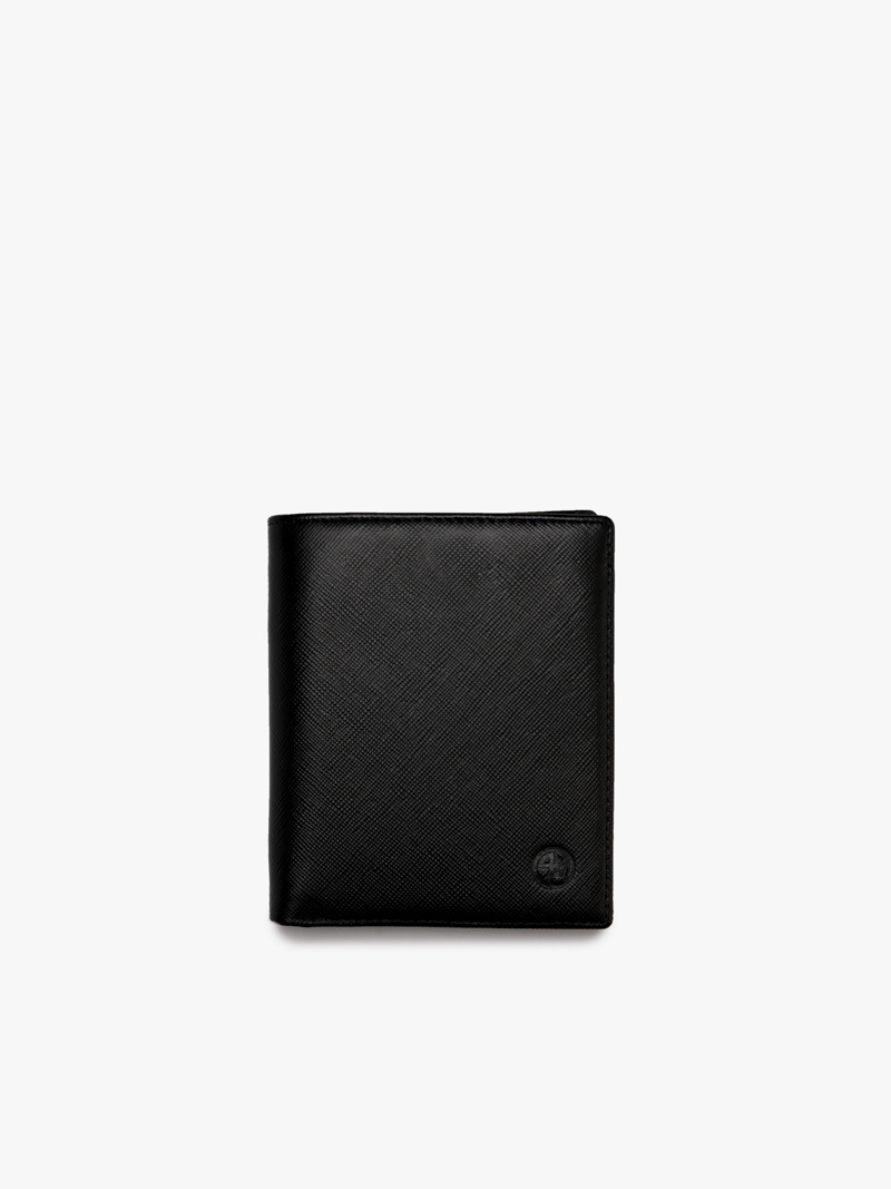 VÍ DA SAFFIANO KHÓA KÉO DÁNG ĐỨNG BV059