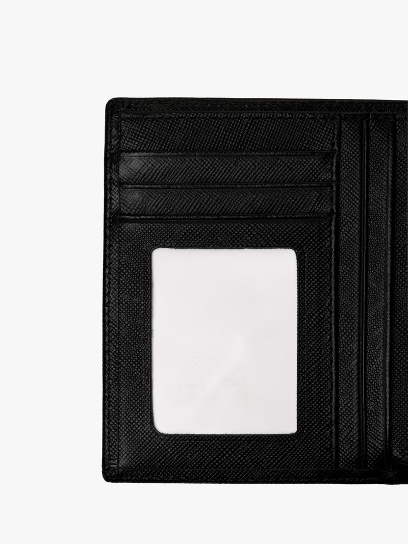 VÍ DA SAFFIANO KHÓA KÉO DÁNG ĐỨNG BV059