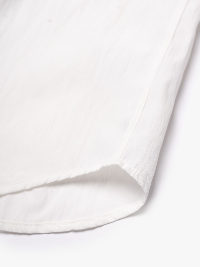 Áo Sơ Mi Tay Dài Linen Trơn Form Regular SM199 Màu Trắng