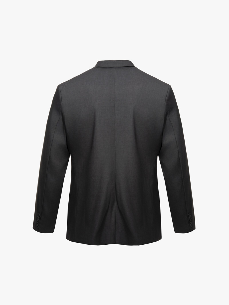 Áo Vest Trơn Form Slimfit AV031 Màu Xám Đậm