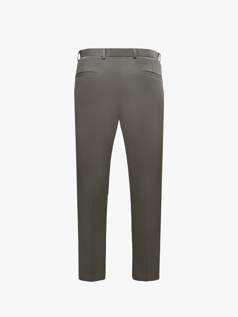 Quần Tây Trơn Form Slimfit QT071 Màu Nâu