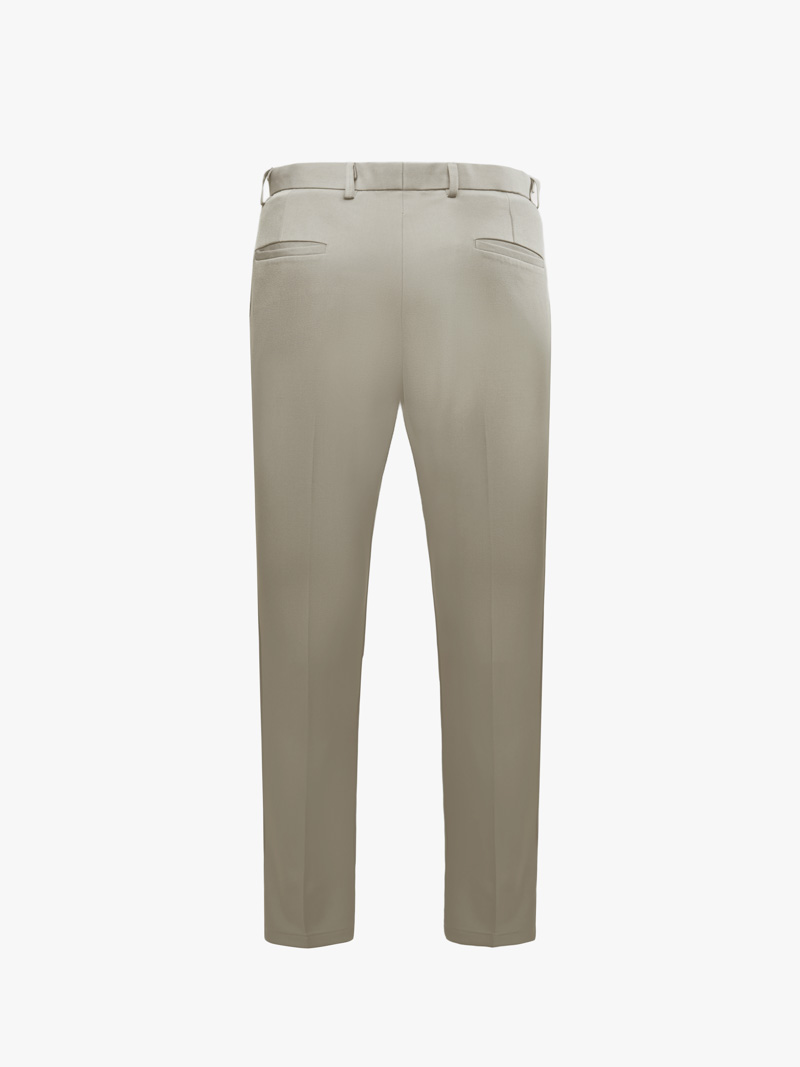 Quần Tây Trơn Form Slimfit QT071 Màu Be