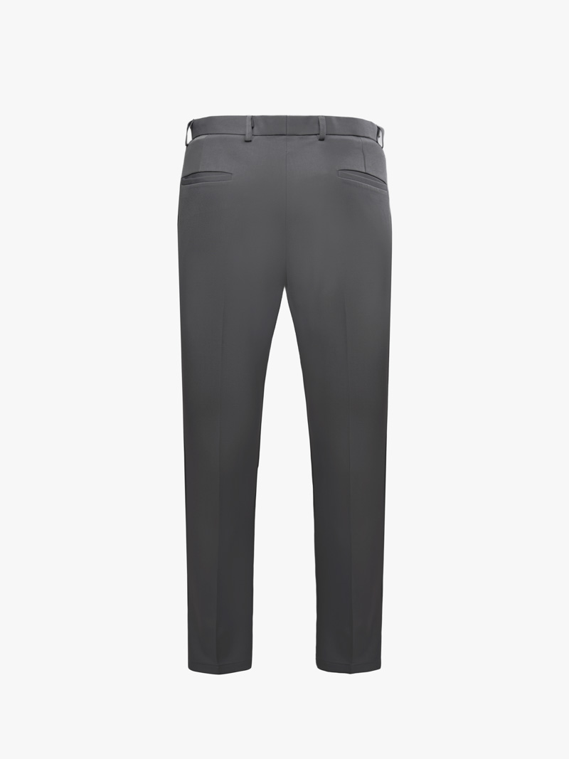 Quần Tây Trơn Form Slimfit QT071 Màu Xám Đậm