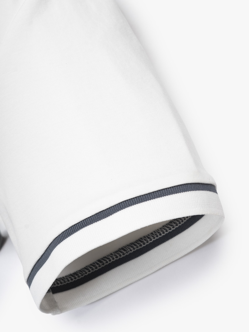 Aó Polo Thêu Logo Ngựa Dưới Lai Form Regular PO182 Màu Trắng