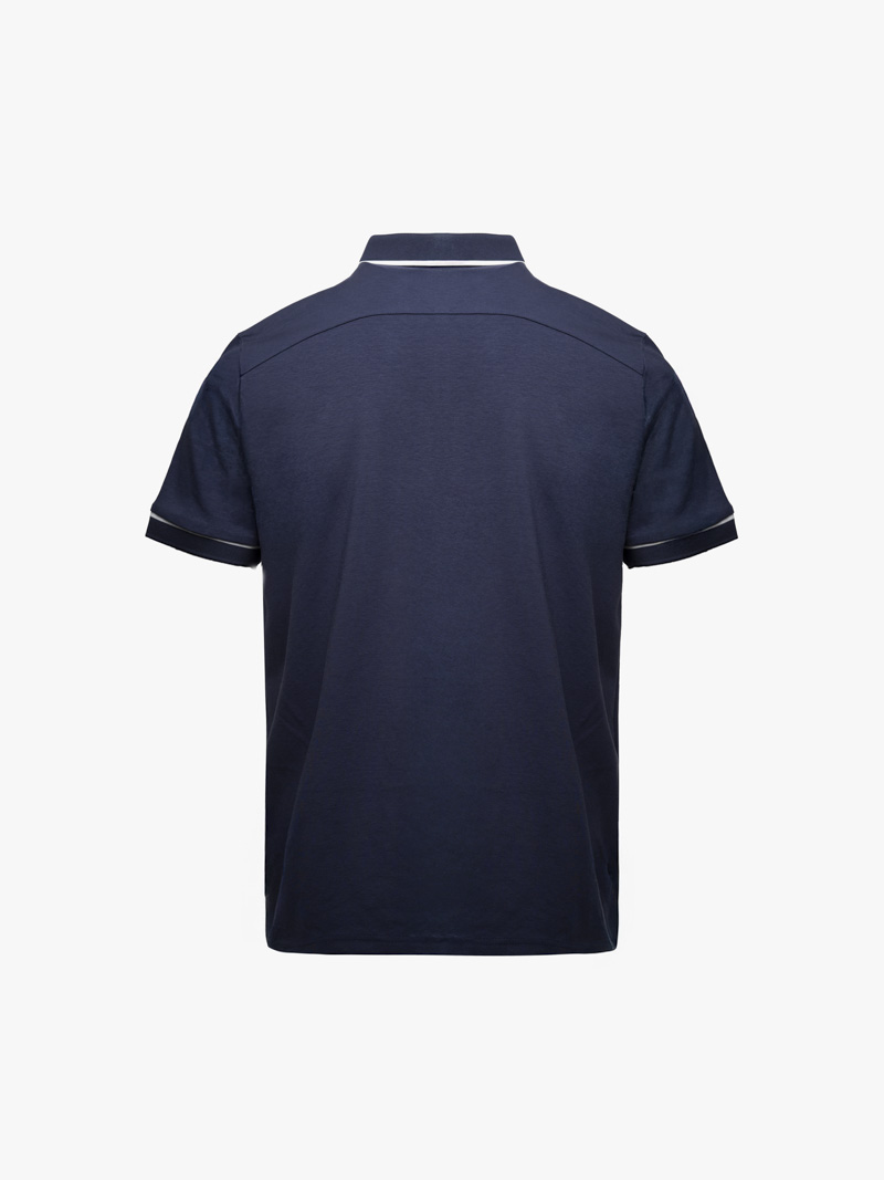 Aó Polo Thêu Logo Ngựa Dưới Lai Form Regular PO182 Màu Xanh Đen