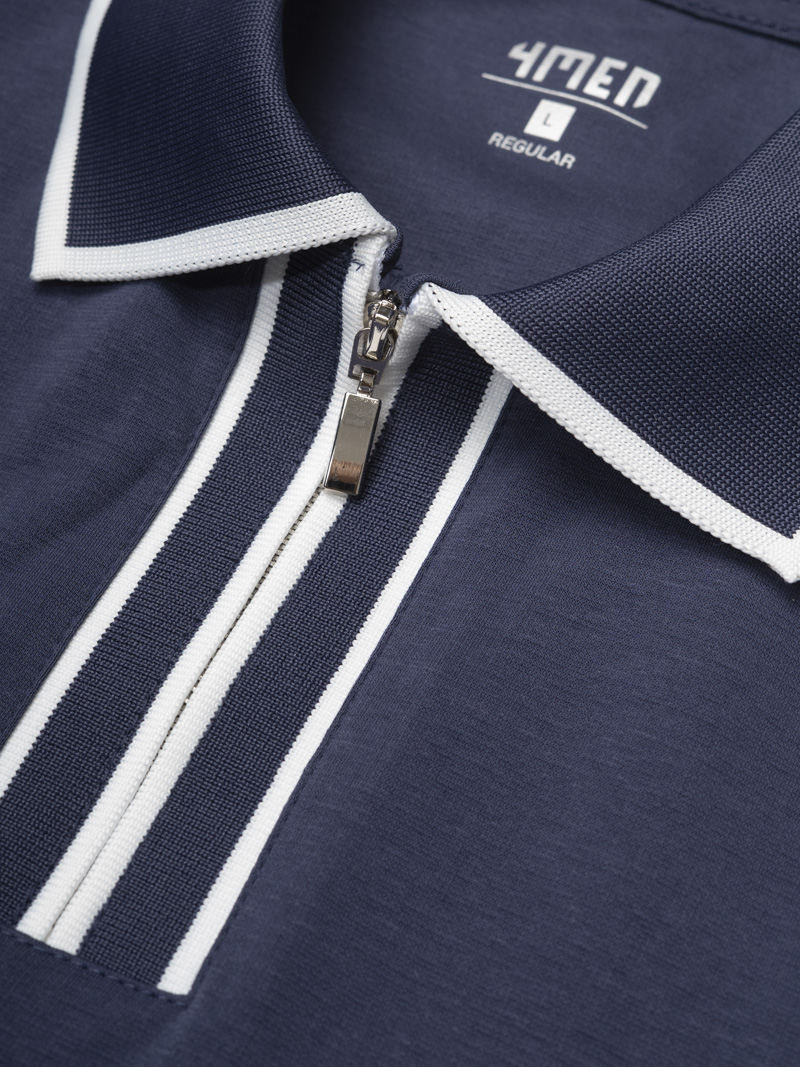 Aó Polo Thêu Logo Ngựa Dưới Lai Form Regular PO182 Màu Xanh Đen