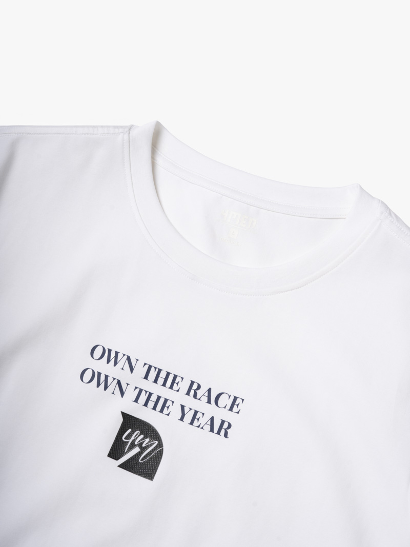 Áo Thun In Đầu Ngựa 4M Form Regular AT185 Màu Trắng