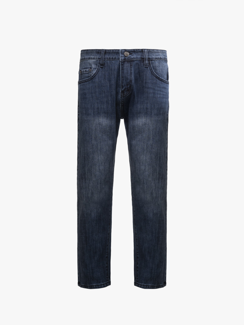 Quần Jean Thêu Pattern Ngựa Túi Sau Form Regular QJ123