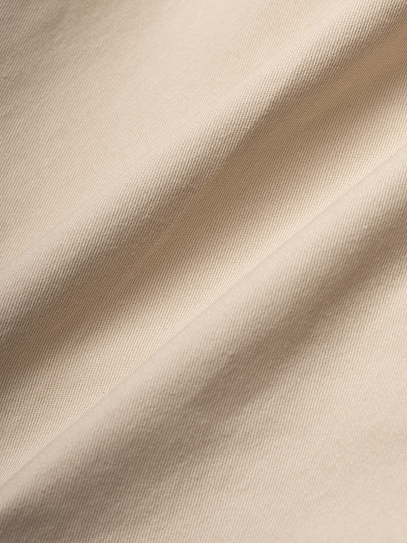 Quần Short Kaki Trơn Form Straight QS081 Màu Be