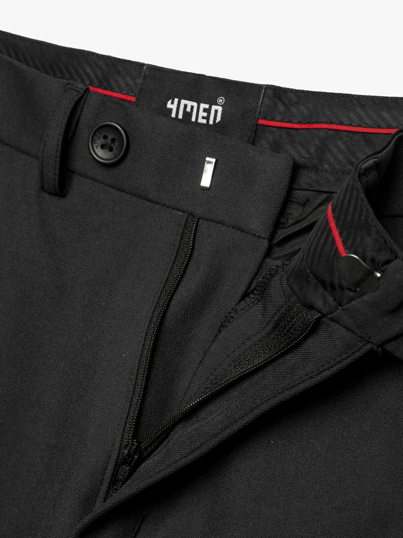 Quần Tây Trơn Form Slimfit QT071 Màu Đen