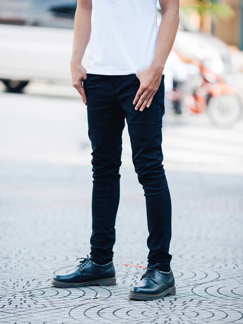 quan jean skinny den qj1407