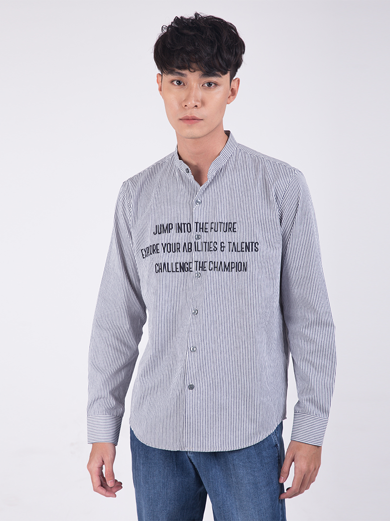 ao so mi co lanh tu soc theu nguc asm1312