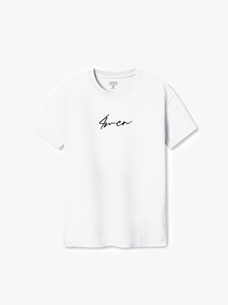 ao thun regular 4men signature 065