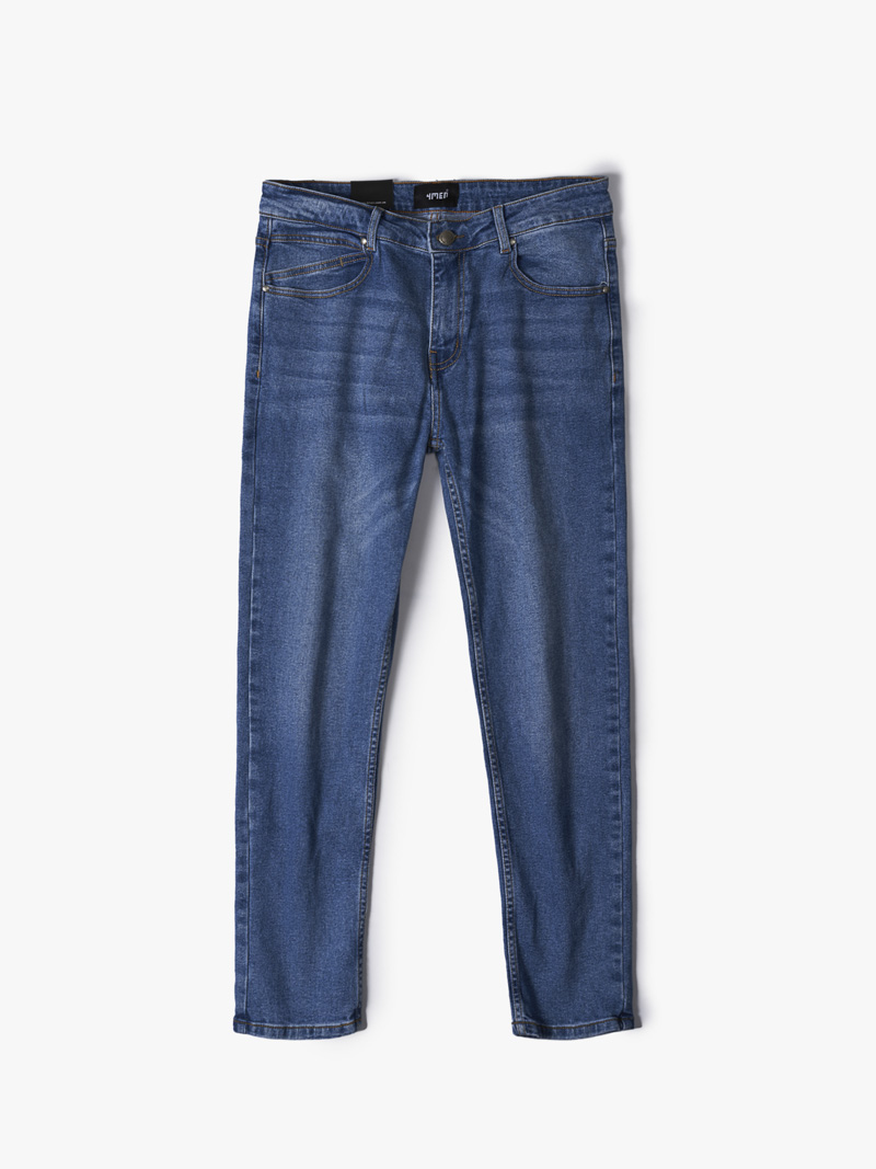 quan jeans slimfit blue qj046 mau xanh