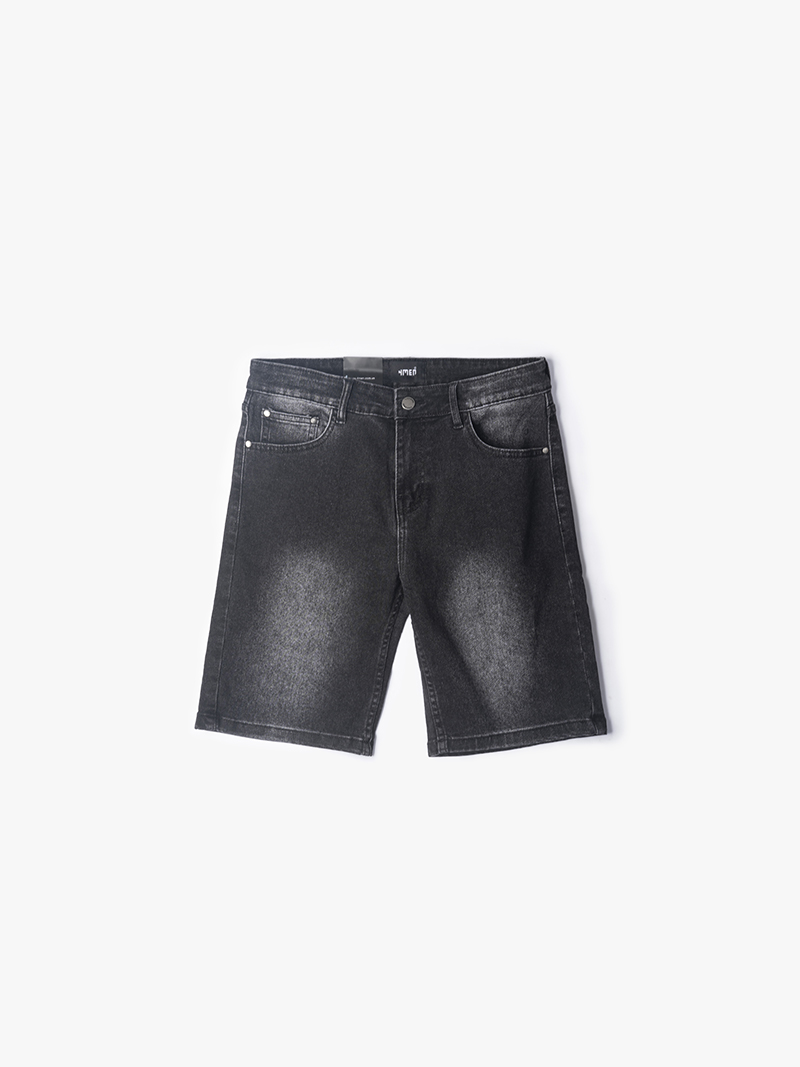 quan short regular blackwash qs037 mau den
