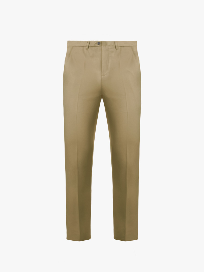 Quần Tây Trơn Form Slimfit QT050 Màu Be