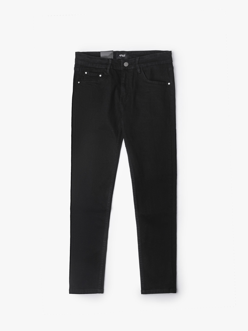 quan jeans slimfit basic qj062 mau den