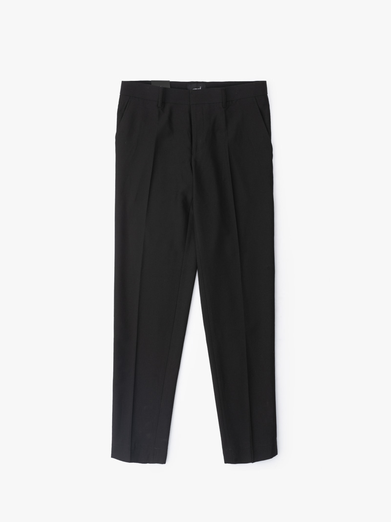 quan tay tron basic form slimfit qt042 mau den