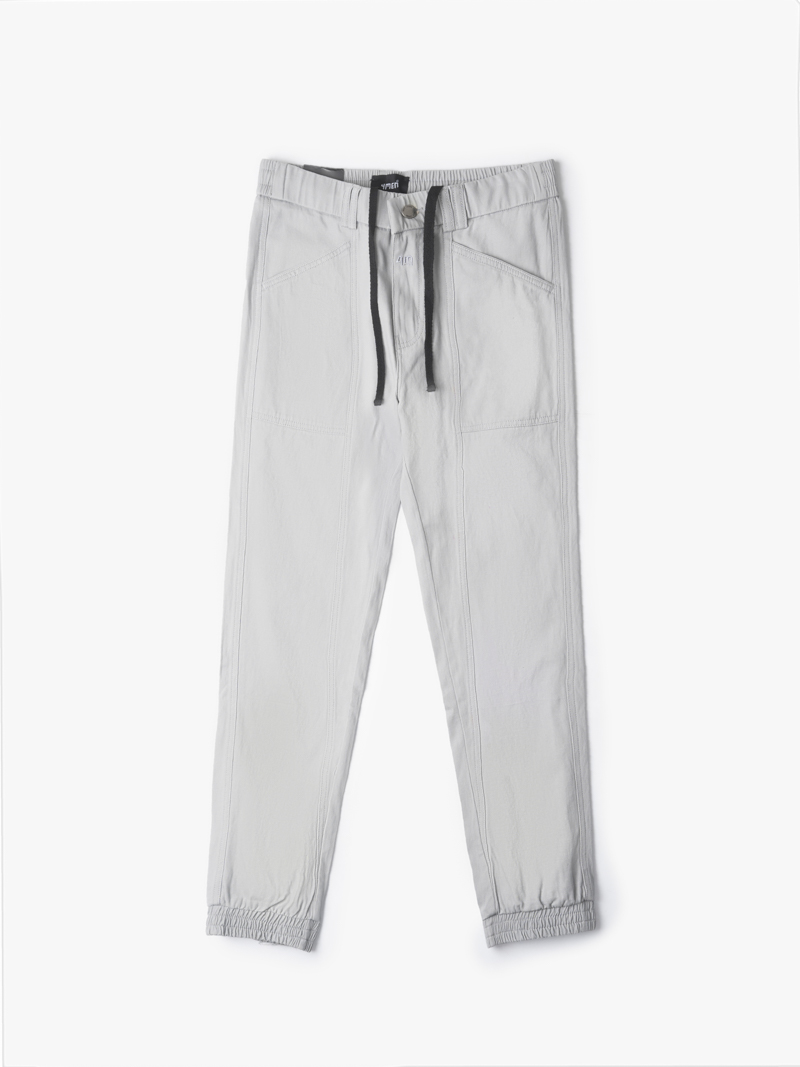 Quần Jogger Rã Chéo Form Slimfit JO012 Màu Xám