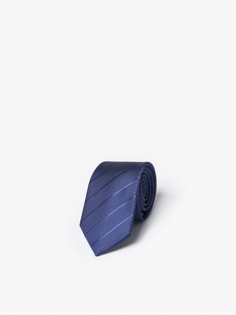 Cà Vạt Sọc CV057 Xanh Đen