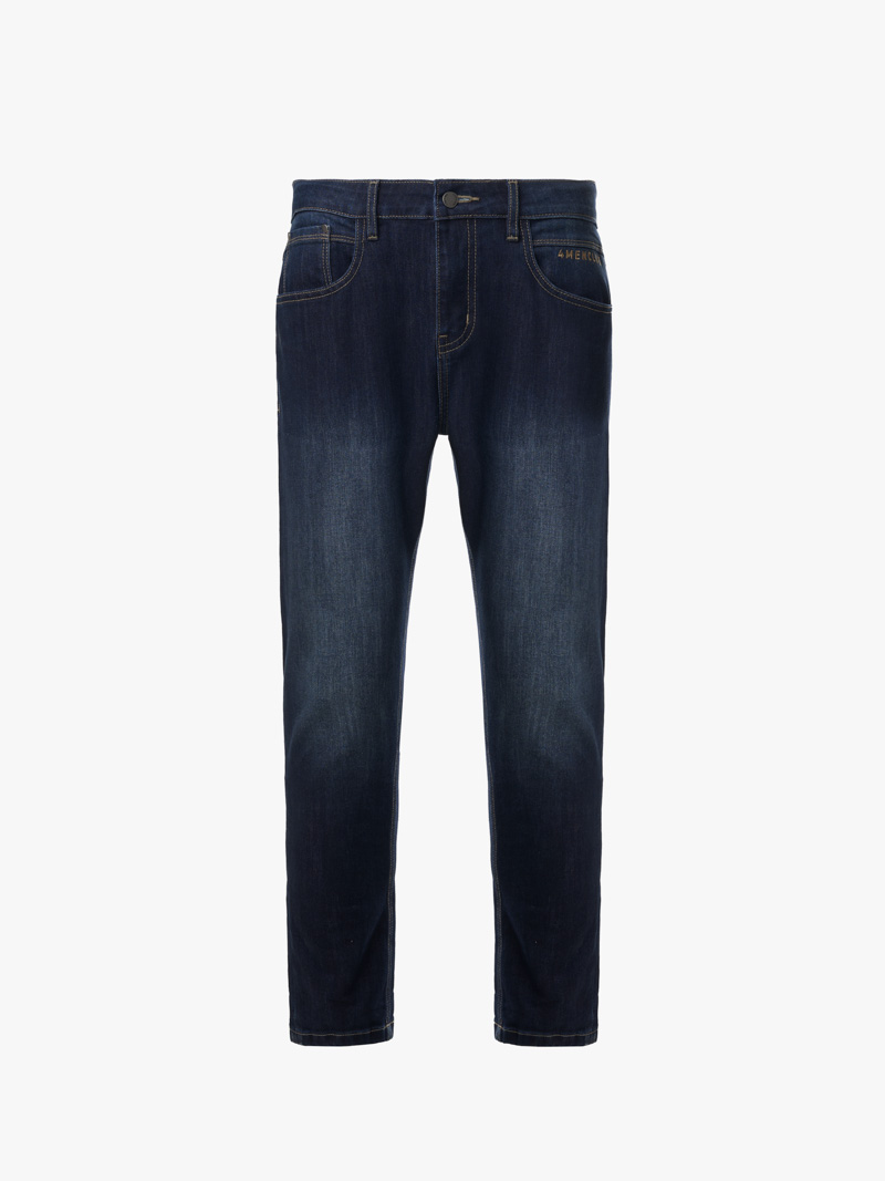 quan jeans theu 4men club ra tui sau form slimfit qj105