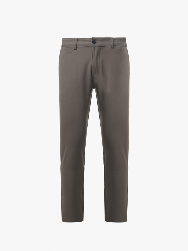 Quần Kaki Slimfit Trơn QK018 Màu Nâu Đậm