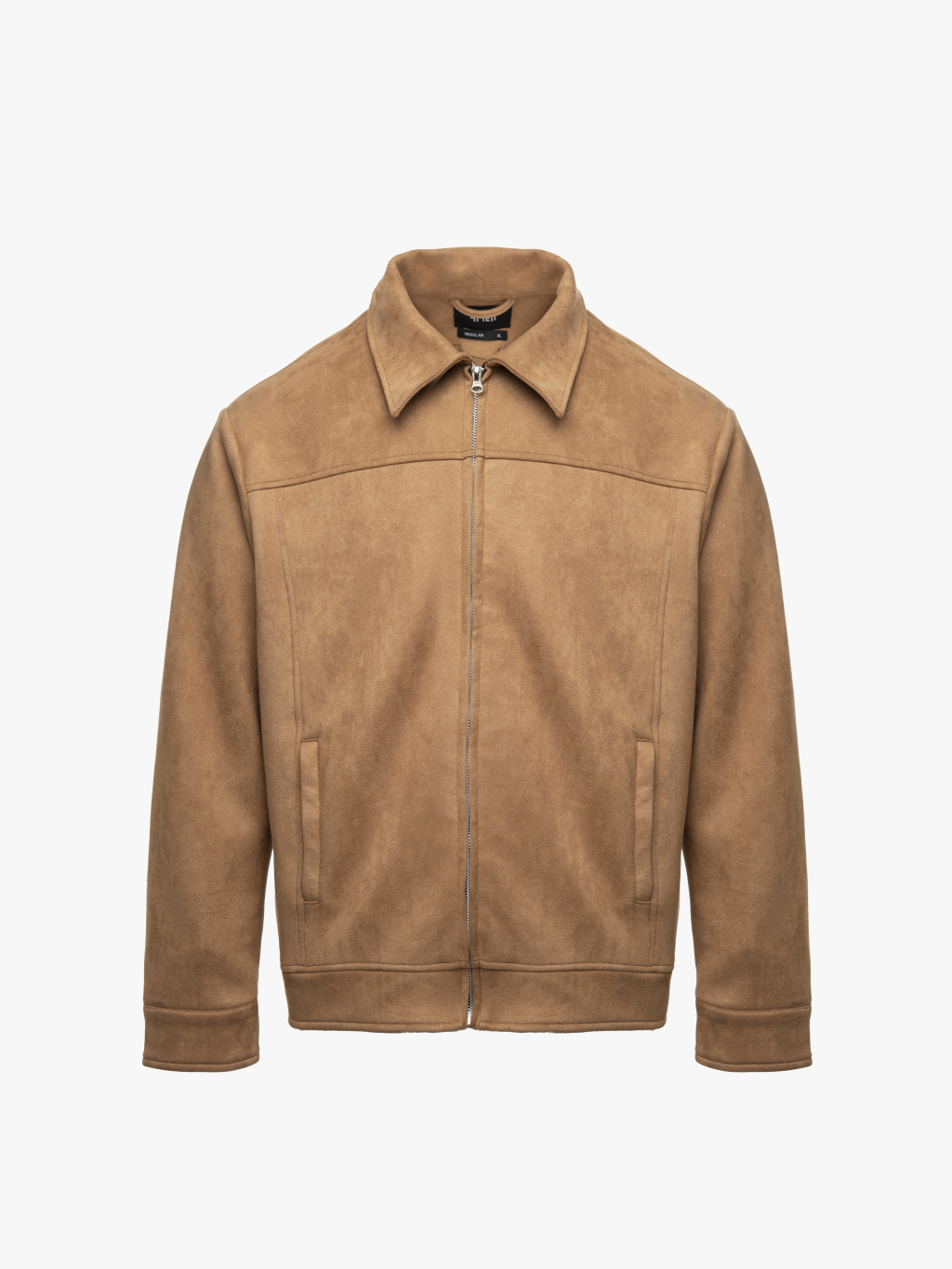 ao khoac da lon day keo form regular ak079