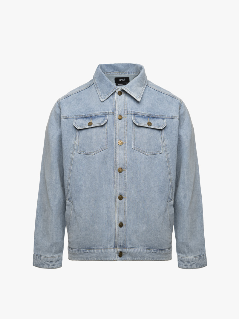 ao khoac jean tron tui hop 2 ben form regular ak077